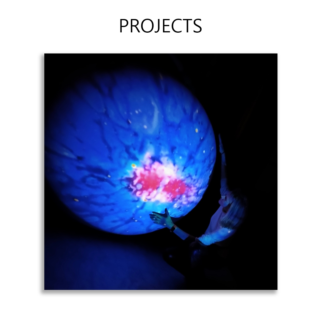 Enrico Magnani, contemporary painter, cosmic hug project