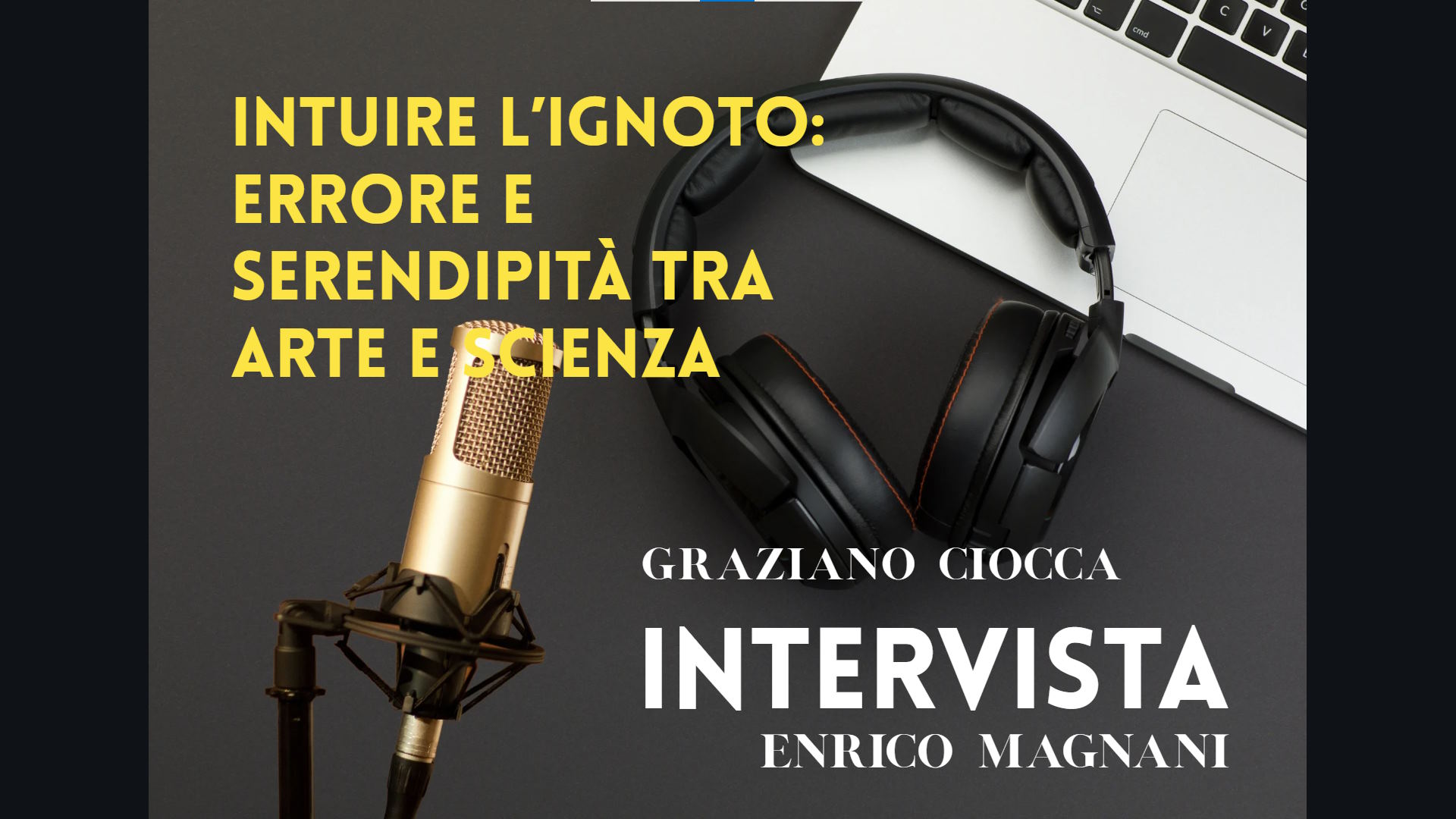 enrico magnani, arte e scienza, frascati scienza, intervista,